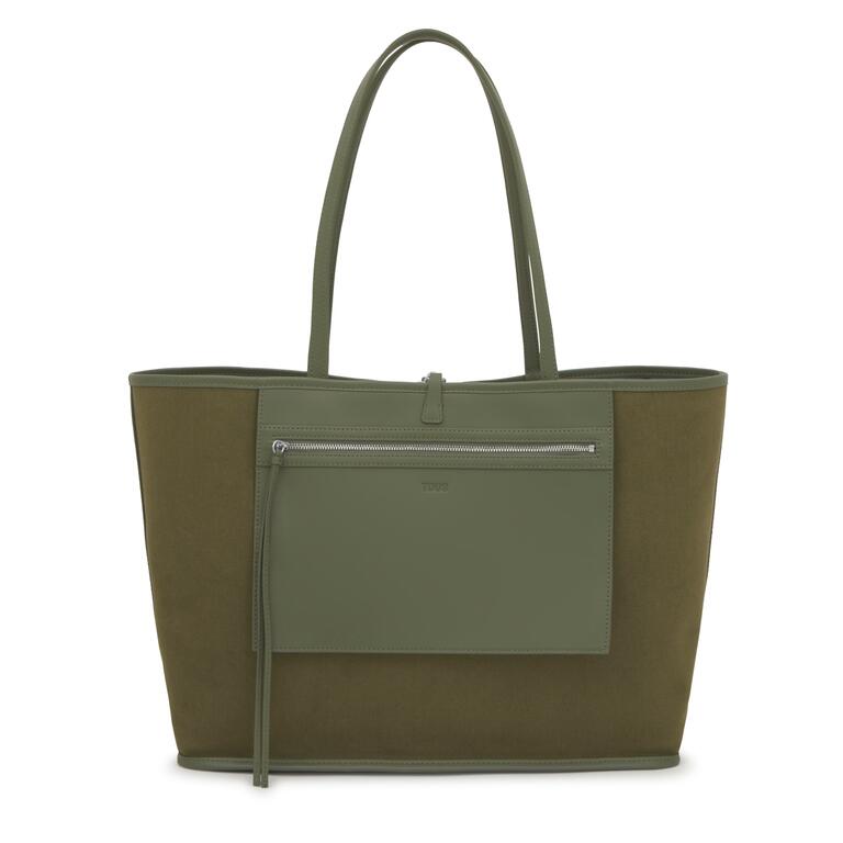 Bolso Tous Capazo double-way Manifesto caqui