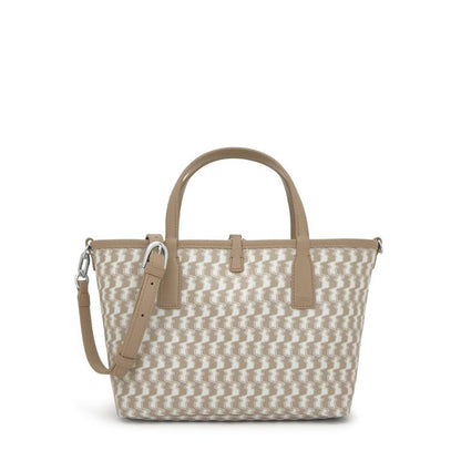 Bolso Tous Capazo M double-way bear beige