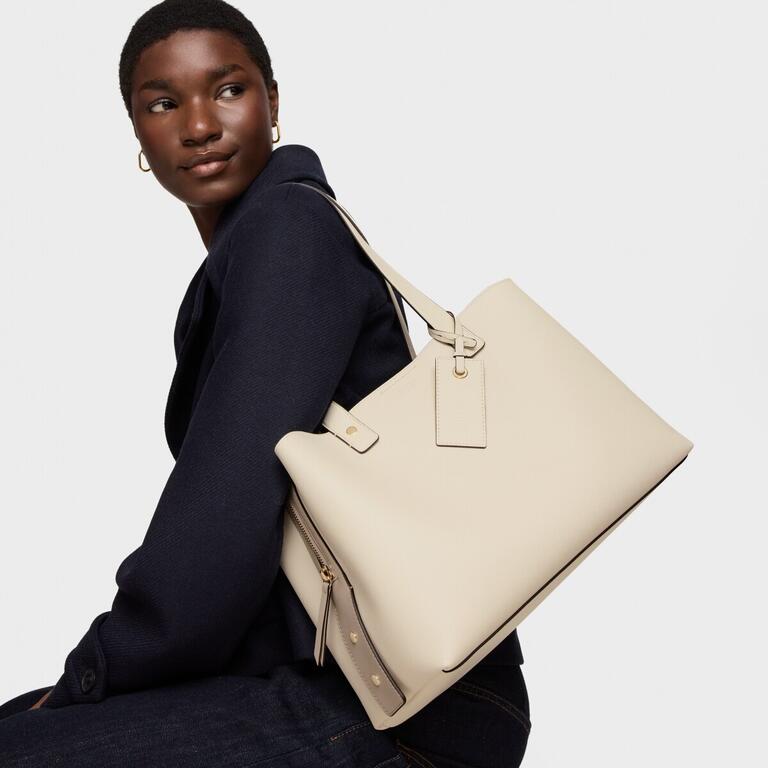 Bolso Tous Mediano The Citybow Beige