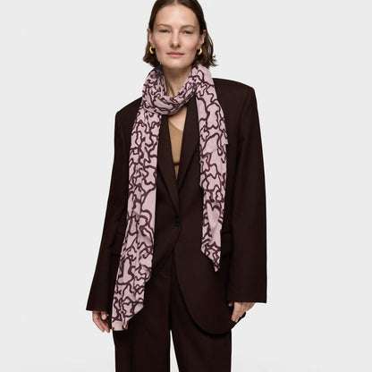 Fular Tous 180X70 Kaos Burdeos