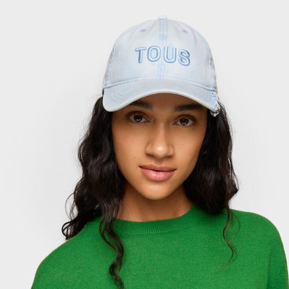 GORRA TOUS EARRINGS AZUL CIELO