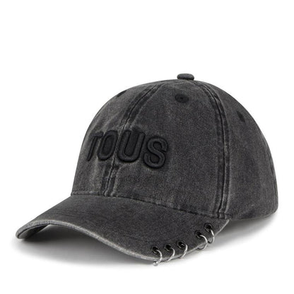 GORRA TOUS EARRINGS NEGRO