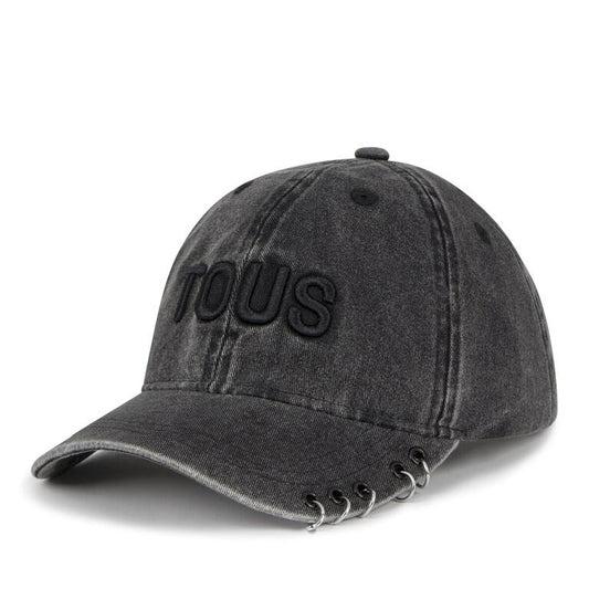 GORRA TOUS EARRINGS NEGRO