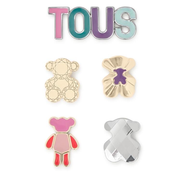 Pack Pins dorados TOUS Bear Style