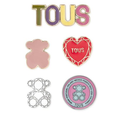 Pack Pins dorados TOUS Bear Style