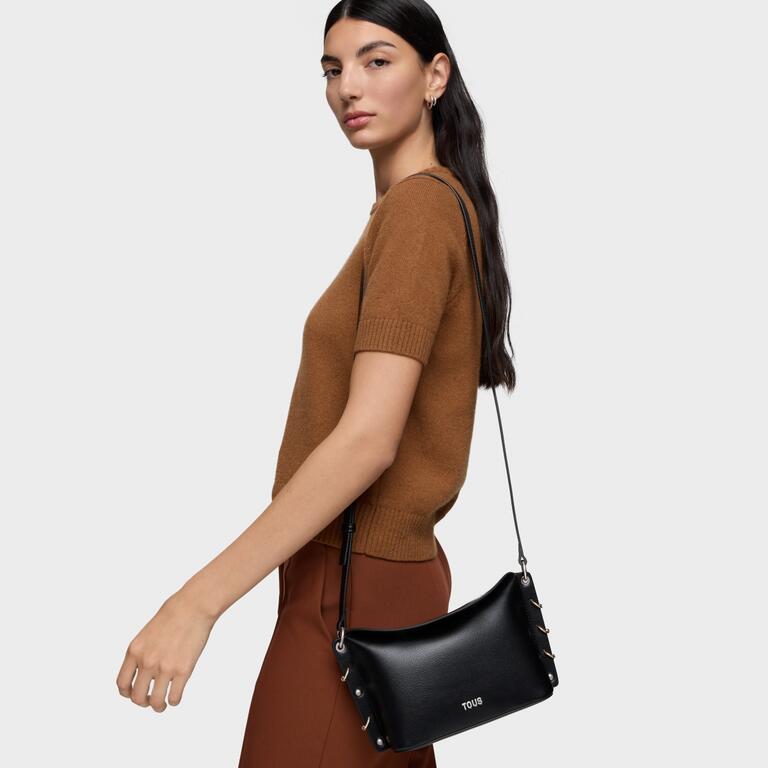 Bolso Tous Bandolera Jewelry studs S Negro