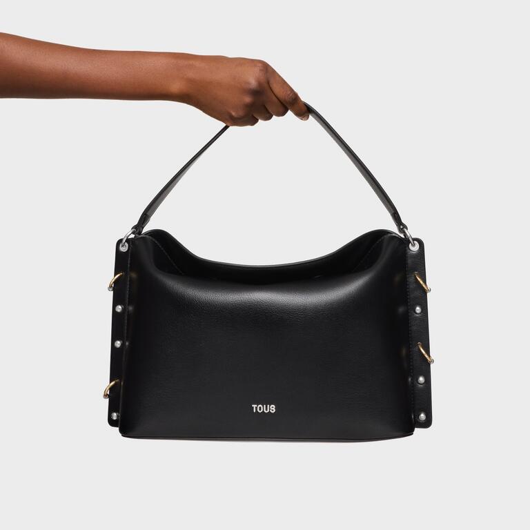 Bolso Tous City Jewelry studs Negro