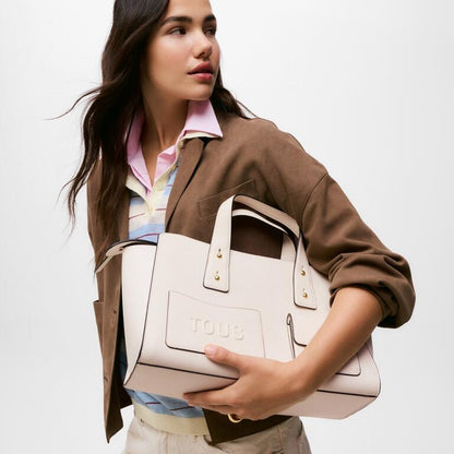 Bolso Tous Bowling M. Back to Basics Beige