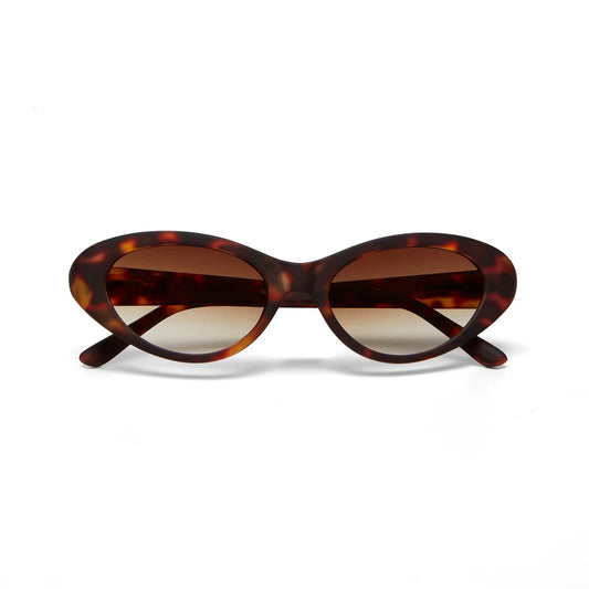 Gafas de sol Lina Small Cat Eye Classic Havana
