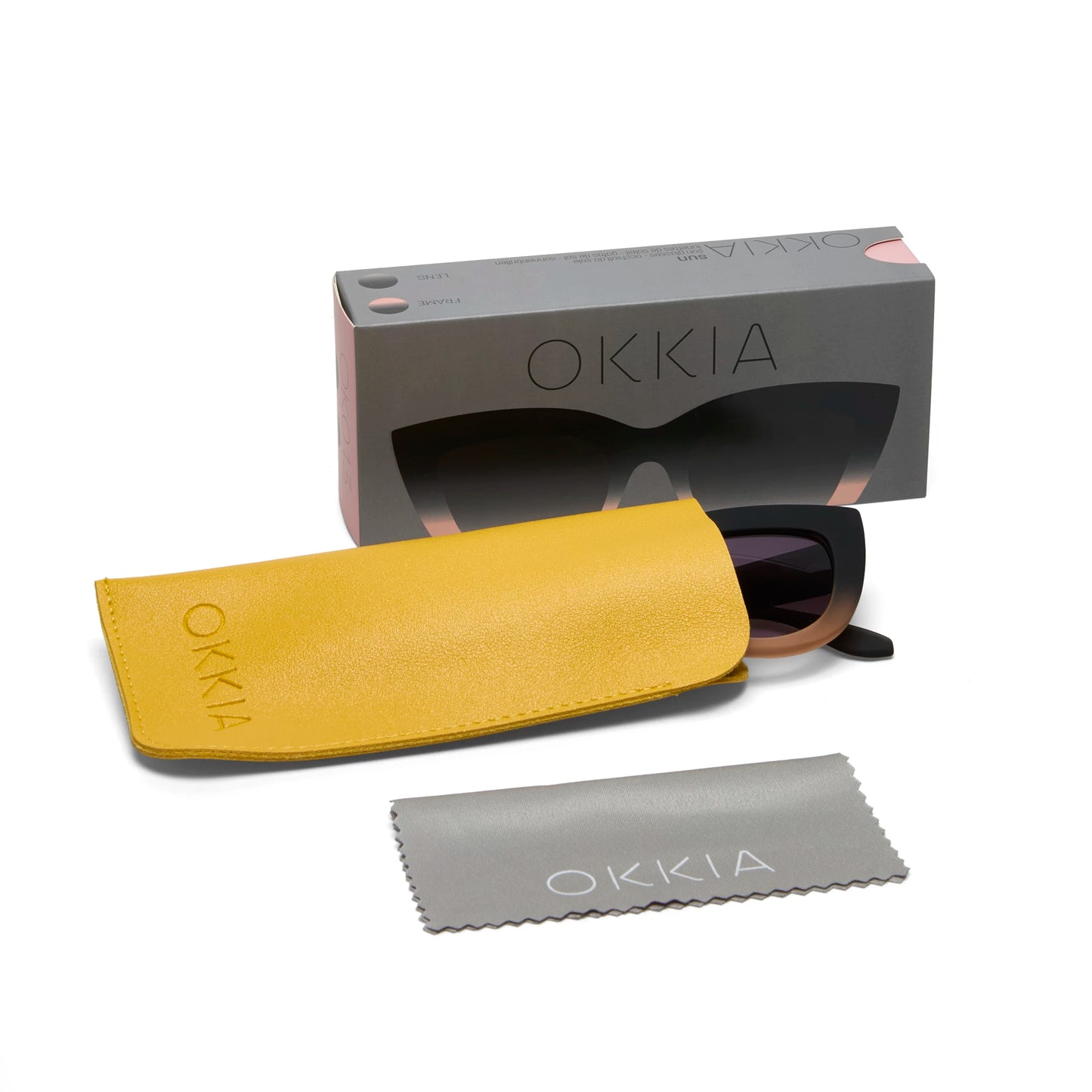 Gafas de sol Okkia Claudia Black-Pink