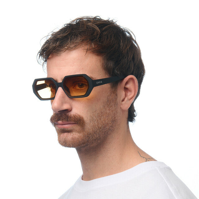 Gafas De Sol Okkia Andrea Black - Lens Yellow