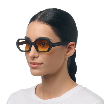 Gafas De Sol Okkia Andrea Black - Lens Yellow