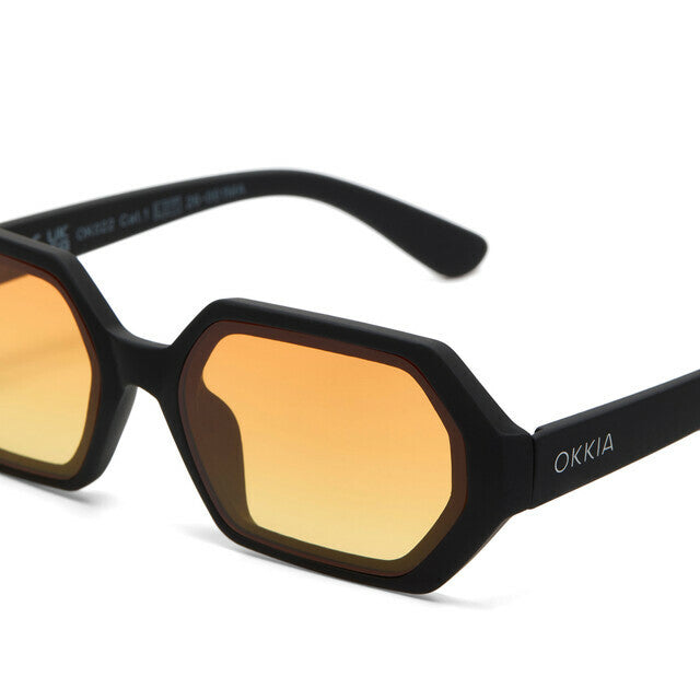 Gafas De Sol Okkia Andrea Black - Lens Yellow