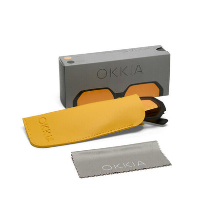 Gafas De Sol Okkia Andrea Black - Lens Yellow
