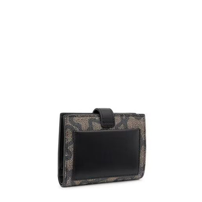 Cartera Tous Billetera Kaos Icon Negro