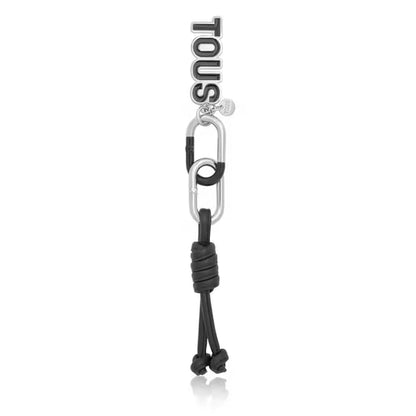 Llavero Tous negro Hold Rope