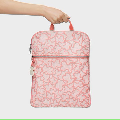 Mochila Tous Kaos New Colores de Nylon en color rosa