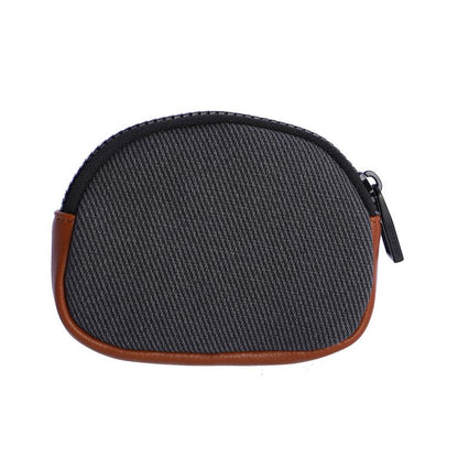 Cartera Don Algodón monedero Biella gris y marrón