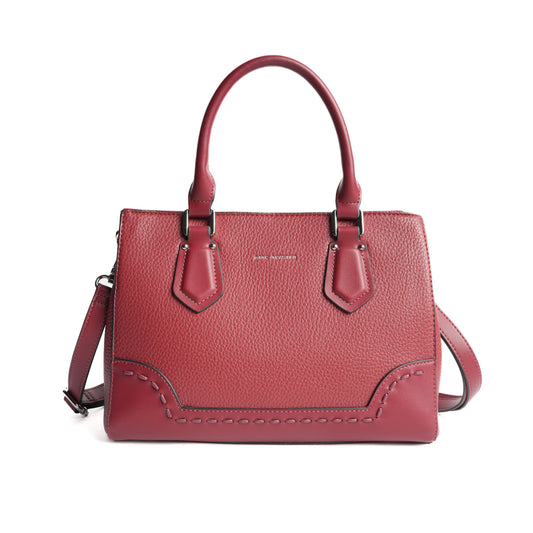 Bolso Mac Alyster Bandolera Ligne Audien Carmin