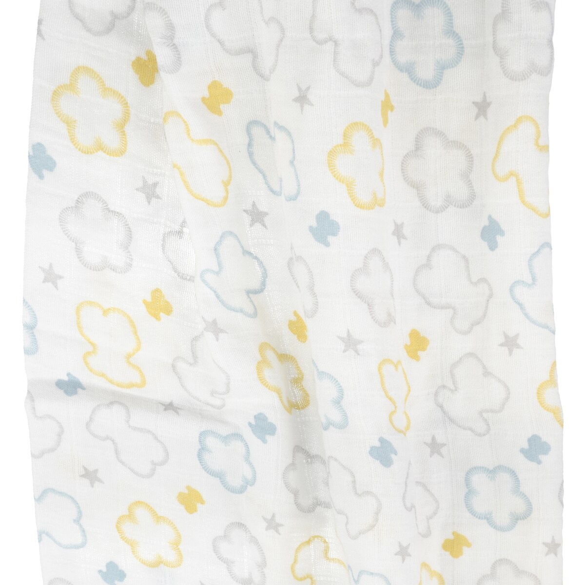 Muselina Tous Baby Flores Y Osos Circulares