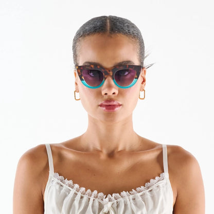 Gafas De Sol Okkia Claudia Havana Blue