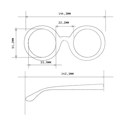 Gafas De Sol Okkia Monica Optical White
