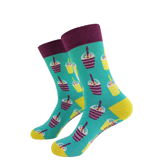 Calcetines Mandarina Socks Milk Shake Talla 35-40