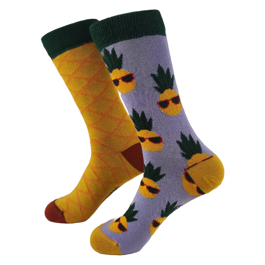 Calcetines Mandarina Socks Pineapple Talla 35-40