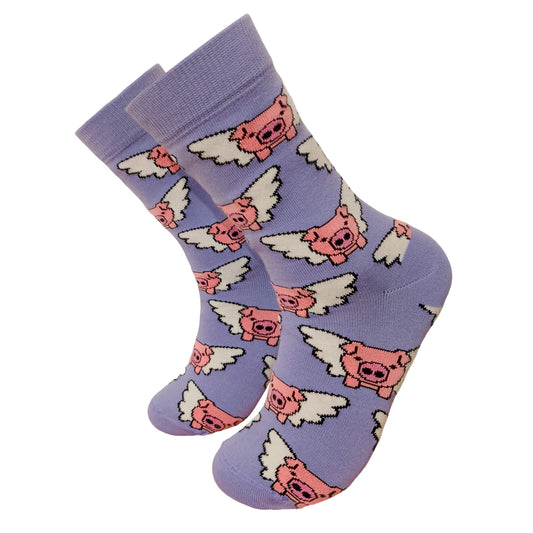 Calcetines Mandarina Socks Flying Pigs Talla 35-40