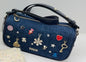 Bolso Bandolera s tous joy Motif azul