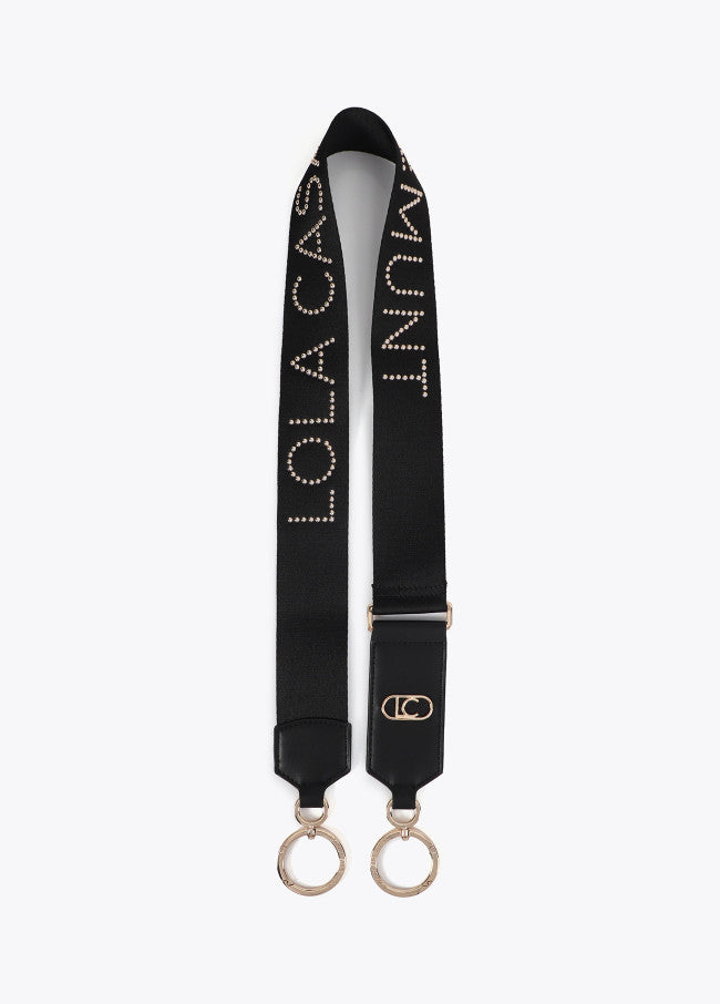 Asa bolso Lola Casademunt tachas metalizadas con logo