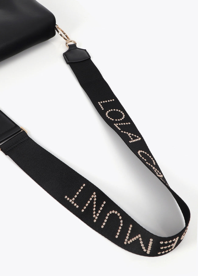 Asa bolso Lola Casademunt tachas metalizadas con logo