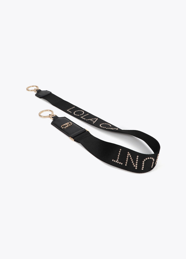 Asa bolso Lola Casademunt tachas metalizadas con logo