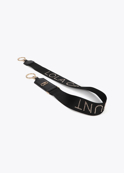 Asa bolso Lola Casademunt tachas metalizadas con logo