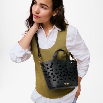 Bolso Tous Capazo S. Bear Shock Negro