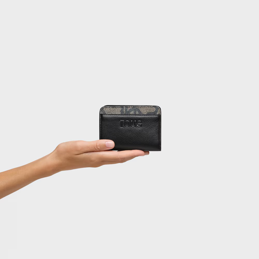 Cartera Tous Billetera Kaos Icon M negro