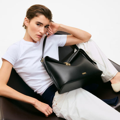 Bolso city mediano TOUS Half Bear negro