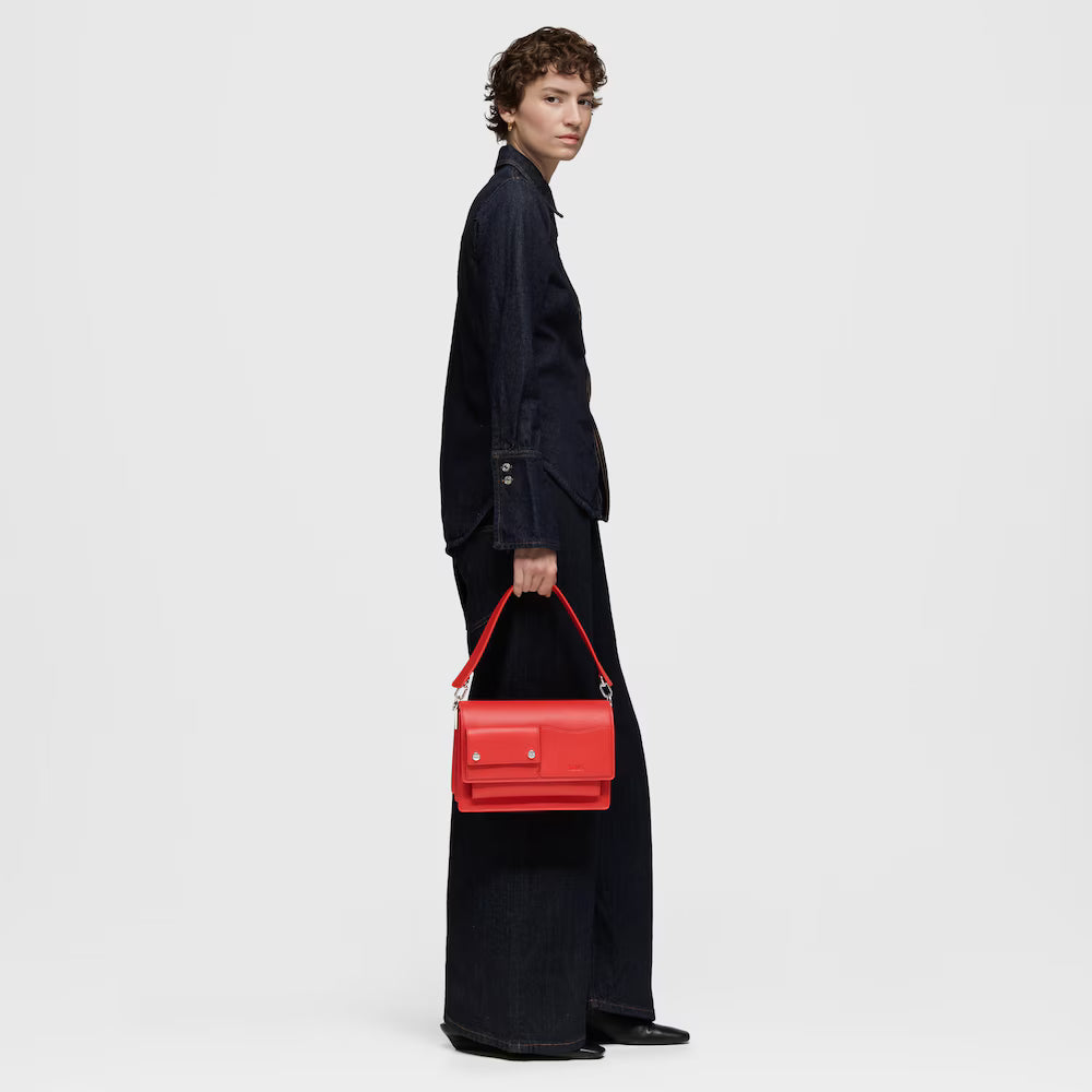 Bolso Tous Bandolera Audree pockets M rojo