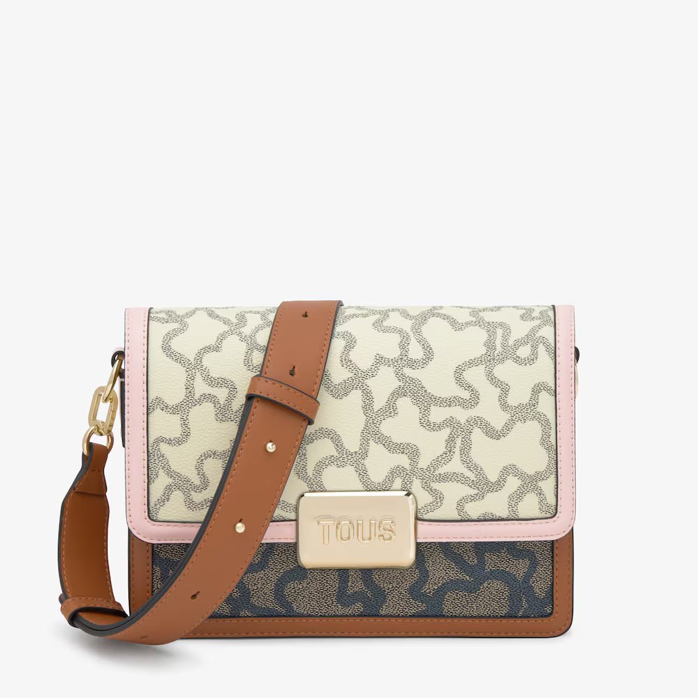 Bolso Tous Bandolera M. Kaos Icon Beige