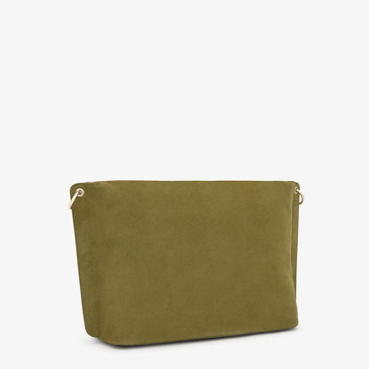 Bolso bandolera city mediano TOUS Half Bear verde oliva