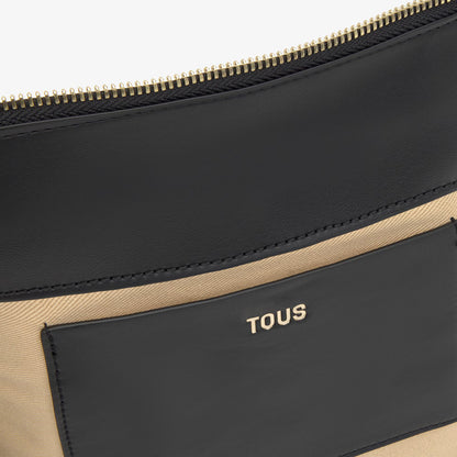 Bolso city pequeño TOUS Half Bear negro