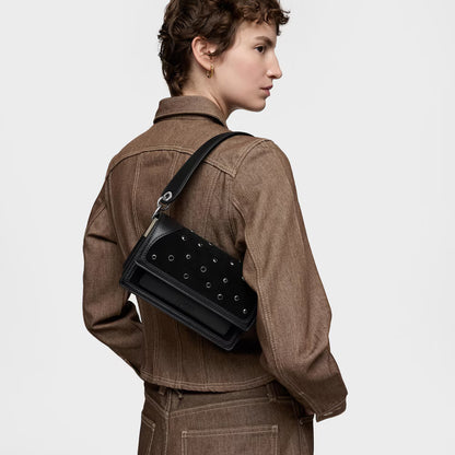 Bolso Tous Bandolera Audree strass S Negro