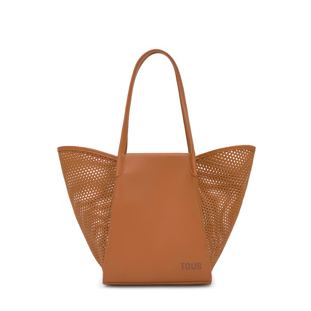 Capazo M. TOUS Tulip Cutout Camel