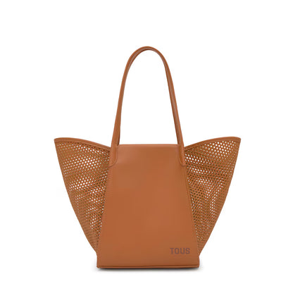 Capazo M. TOUS Tulip Cutout Camel