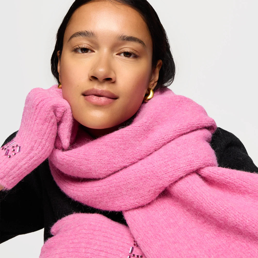 Bufanda Tous Crystal Rosa