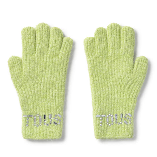 Guantes Tous crystal Verde Claro