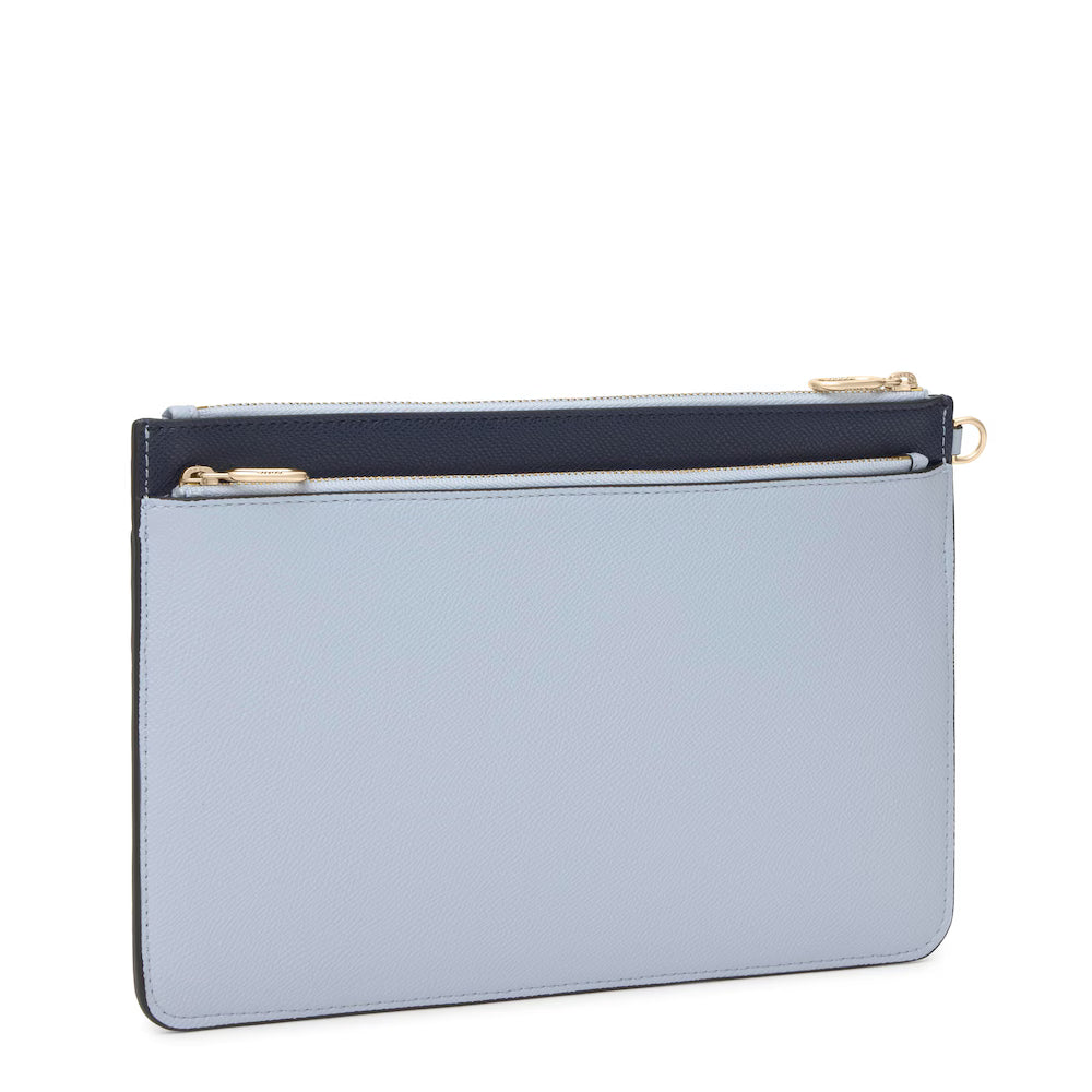Bolso Tous Clutch Audree Saffiano Azul marino