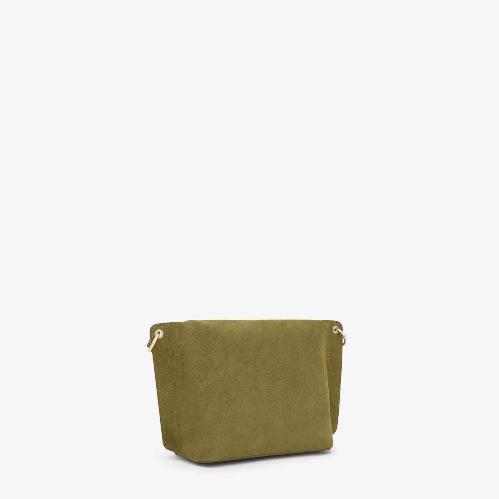Bolso bandolera city pequeño TOUS Half Bear verde oliva