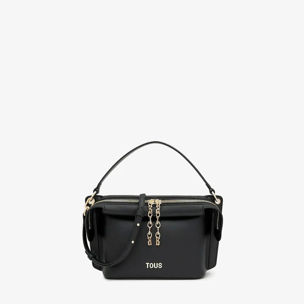 Bolso city pequeño TOUS Half Bear negro