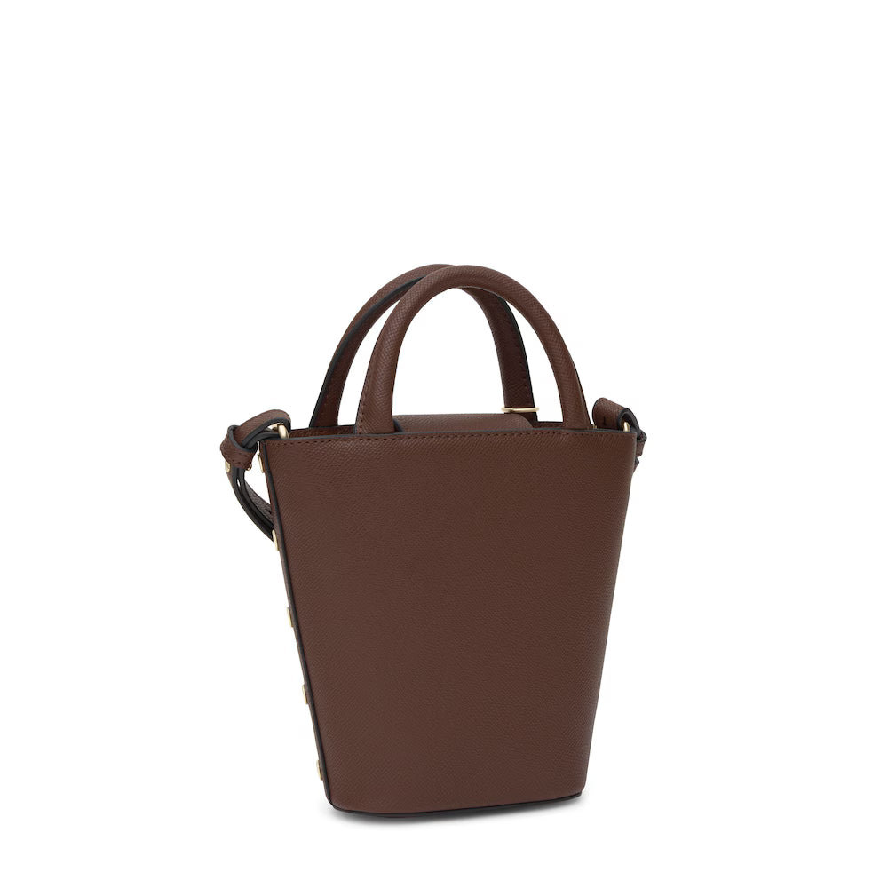Bolso Tous mini cesta Back to basics Marrón